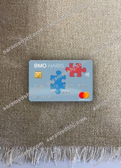 USA BMO Harris Bank mastercard photolook front